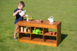 Educational Toys Outdoor Kitchen Bench Unit