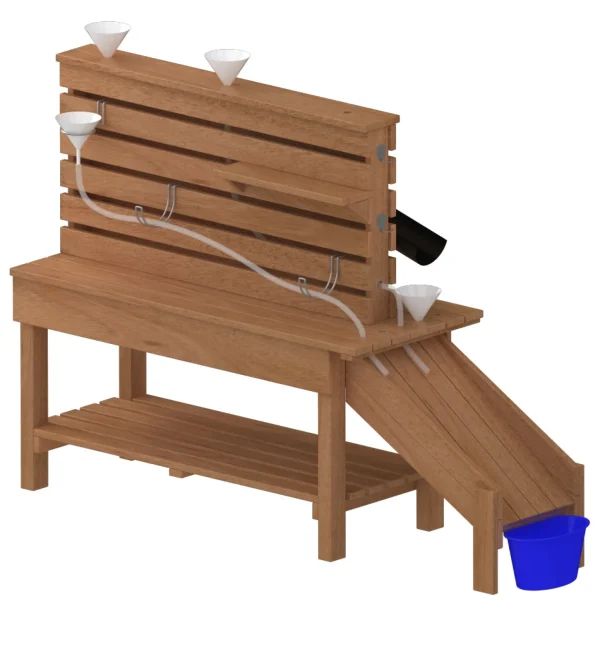 Educational Toys Outdoor STEM Table And Slide