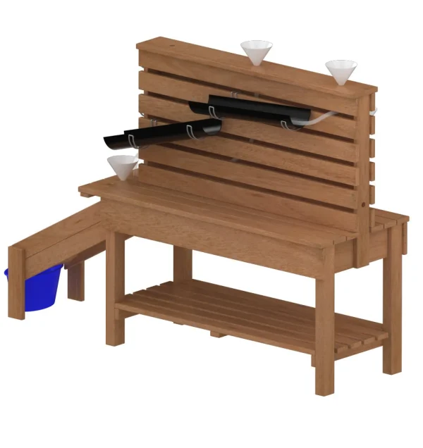 Educational Toys Outdoor STEM Table And Slide