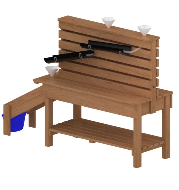 Educational Toys Outdoor STEM Table And Slide