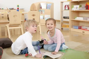 Educational Toys Oval Carpet (Leaf)