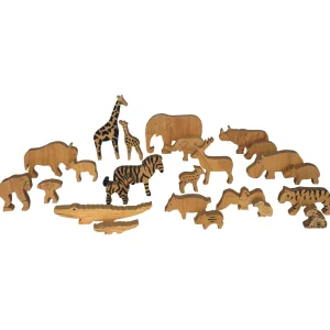 Educational Toys Parent & Child Wooden Animals