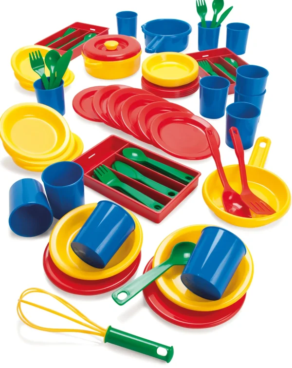 Dantoy 81 Piece Kitchen Set + Gratnells Tray + Lid