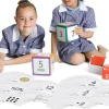 KNOWLEDGE BUILDER Plastic Pocket Dice and Cards - - REDUCED TO CLEAR!