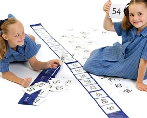 KNOWLEDGE BUILDER Plastic Pocket Strips And Cards - Reduced To Clear!