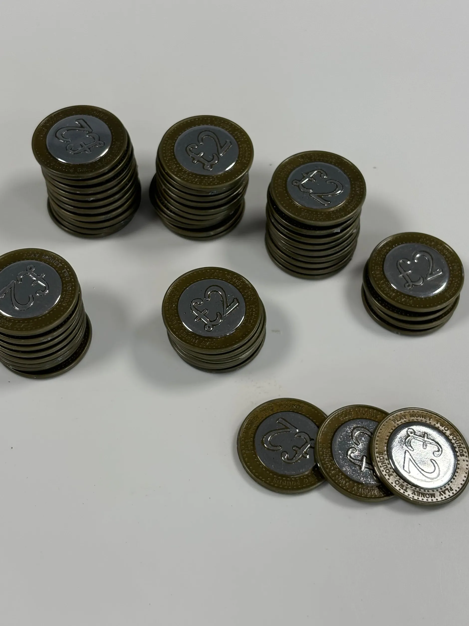 play_money__coins_pack_of_1.webp Educational Toys Play Money: £2 Coins (Pack of 50) - REDUCED TO CLEAR!