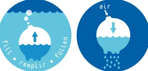 Moluk Plui Rain Ball - Blue