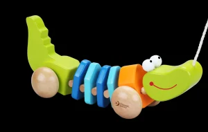 Classic World Pull Along Crocodile