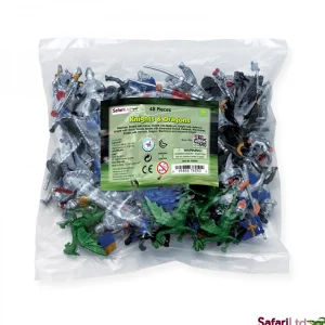 Educational Toys Safari Knights and Dragons Bulk Bag