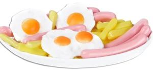 Educational Toys Sausage, egg and chips - REDUCED TO CLEAR!