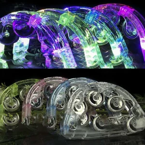 Educational Toys Sensory Light Up Tambourine Mix colours