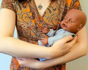 LAP Set of 4 Dolls with Sleep-suits