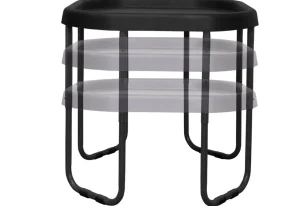 Riaar Set of 3 Tuff Trays (70cm) - Black, Blue and Green