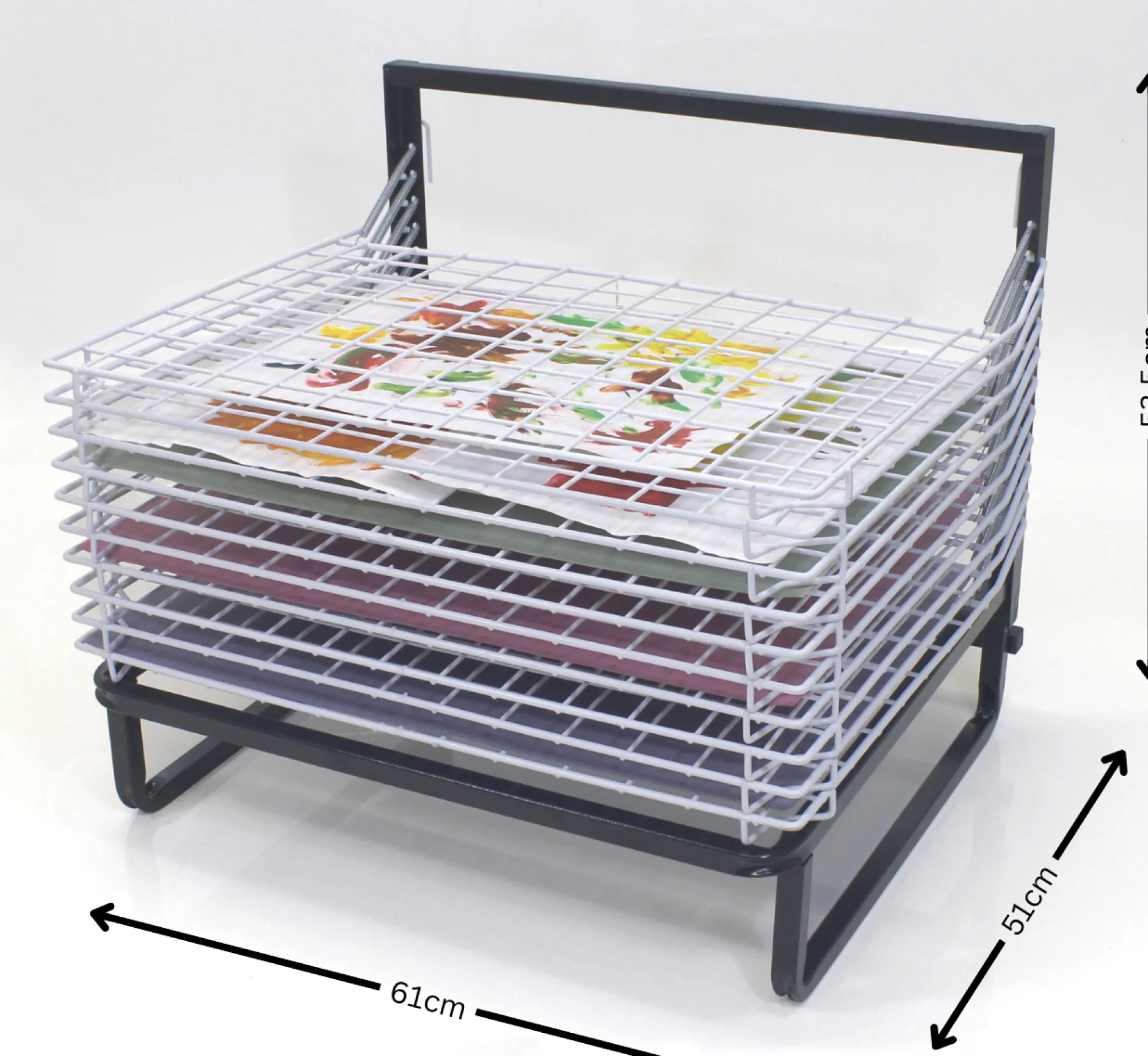 shelf_spring_loaded_floo_7-1.webp Educational Toys 10 Shelf Spring Loaded Floor Drying Rack