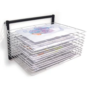 Educational Toys 10 Shelf Wall Mounted Drying Rack