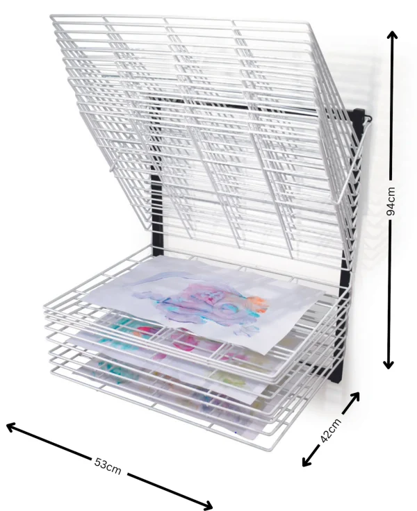 Educational Toys 20 Shelf Wall Mounted Drying Rack