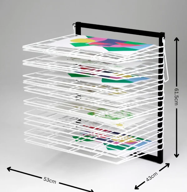 Educational Toys 20 Shelf Wall Mounted Drying Rack