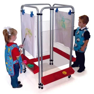 Educational Toys 4 Sided Easy Clean Easel