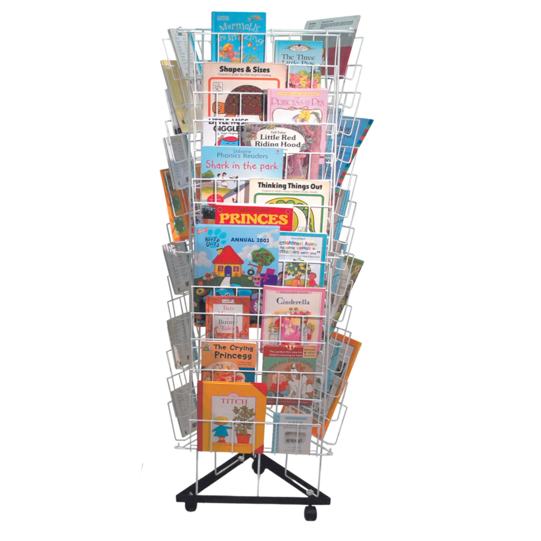 sided_mobile_book_stand_0.webp Educational Toys 3 Sided Mobile Book Stand
