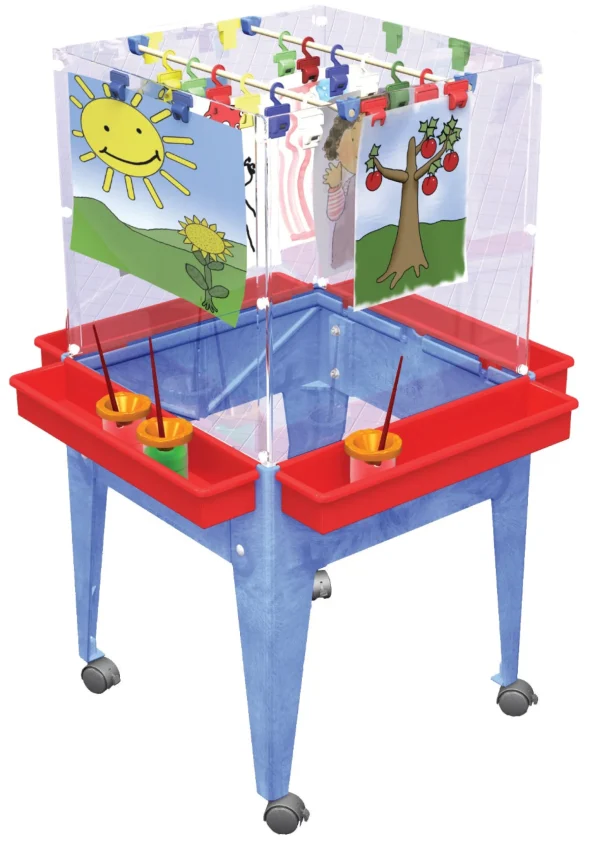 Educational Toys 4 Sided Space Saver Easel