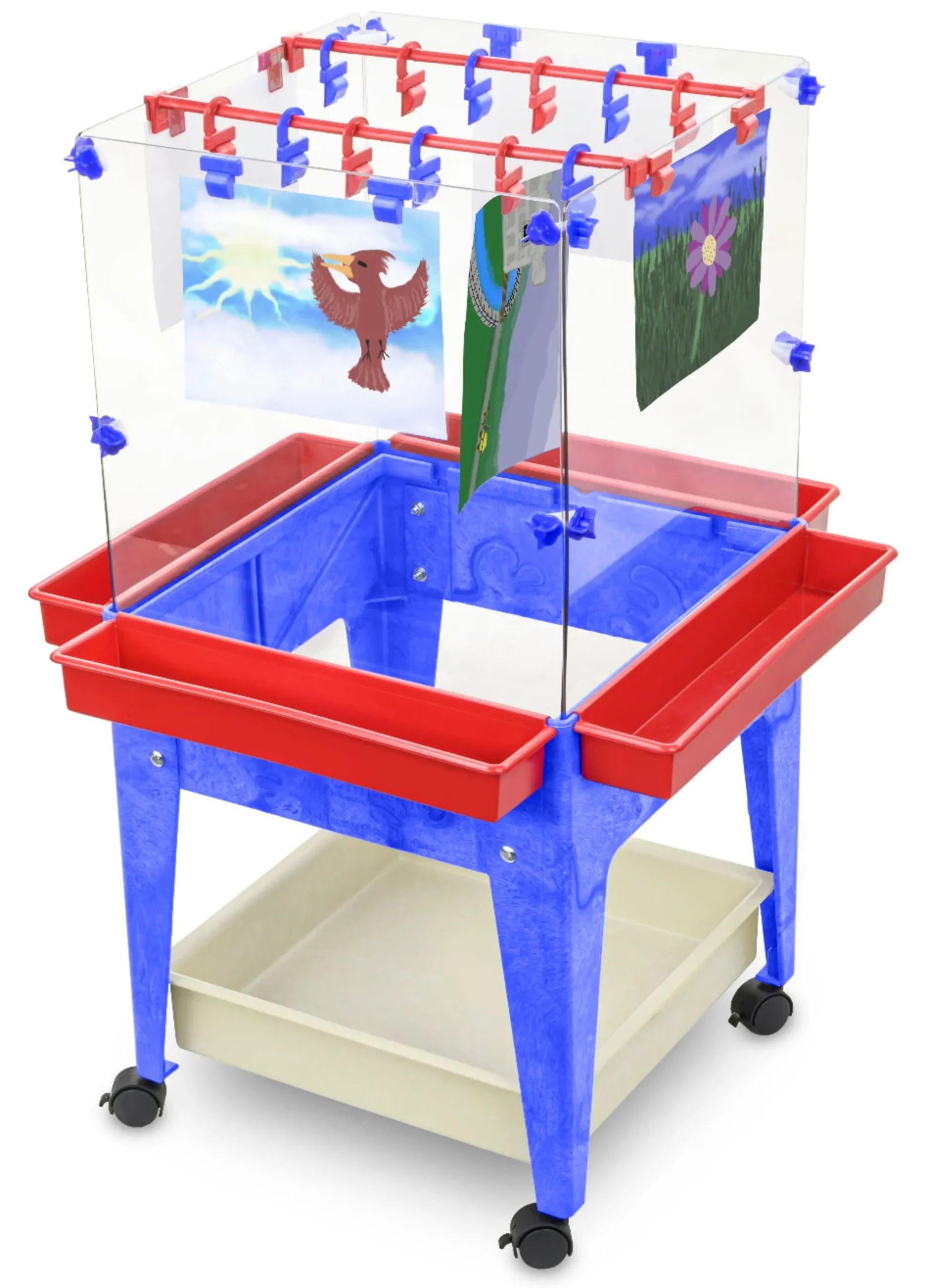 sided_space_saver_easel_2.webp Educational Toys 4 Sided Space Saver Easel