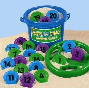 Lakeshore Sift and Find Number Shells
