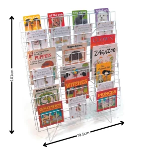 Educational Toys Single Floor Standing Book Rack