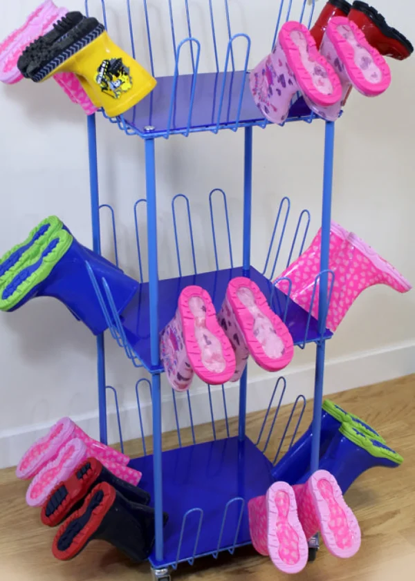 Educational Toys Small Mobile Welly Boot Trolley