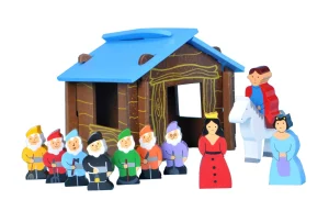 Educational Toys Snow White Figures and House Play Set - REDUCED TO CLEAR!