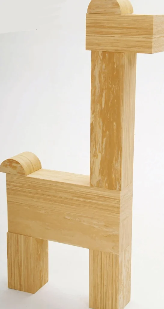 Weplay Softwood Effects Blocks 8cm Thick - Set Of 56