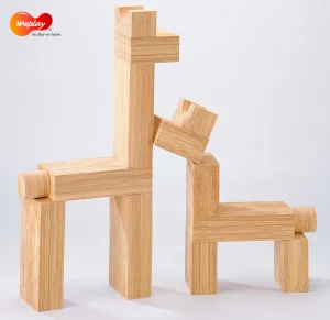 Weplay Softwood Effects Blocks 4cm Thick - Set of 68