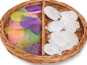 Educational Toys 5 Sorting Baskets to Learn Fractions