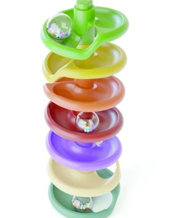 Quercetti Spiral Tower Play Bio