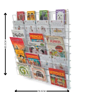 Educational Toys Square Book Rack