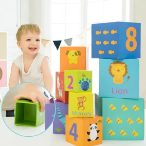 Classic World Stacking Cubes