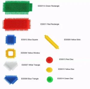 Educational Toys Sticklebrick White Triangle