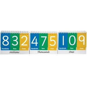 KNOWLEDGE BUILDER Student Flip Charts - Set Of 3 - Reduced To Clear!