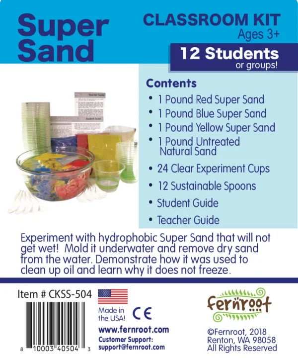 Educational Toys Super Sand Classroom Kit