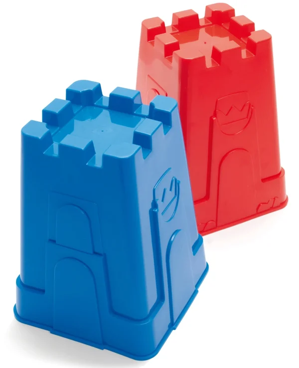 Educational Toys Tall Sand Castle Buckets - Set of 8 - REDUCED TO CLEAR!