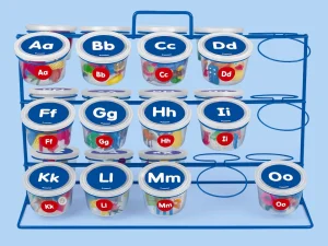 Lakeshore Teaching Tubs Storage Rack