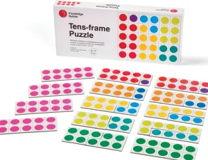 KNOWLEDGE BUILDER Tens-frame Puzzle - Reduced To Clear!