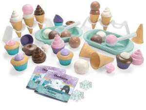 Dantoy Thorbjorn Cupcake and Ice Cream Set - 56 pcs