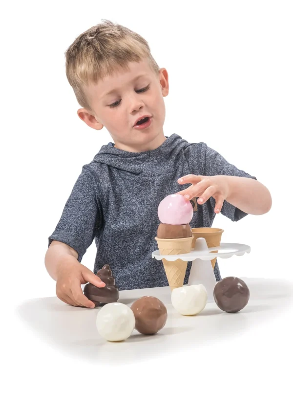 Dantoy Thorbjorn Cupcake and Ice Cream Set - 56 pcs
