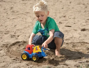 Dantoy Tractor With Grabber (Plastic Wheels)