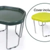 Educational Toys Tuff Tray (70cm), stand and water resistant cover - Green tray and yellow cover