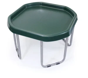 Educational Toys Tuff Tray (70cm), stand and water resistant cover - Green tray and yellow cover