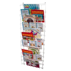 Educational Toys Vertical Wall Book Rack