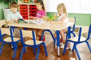 Wisdom Victoria Rectangle Table - Blue