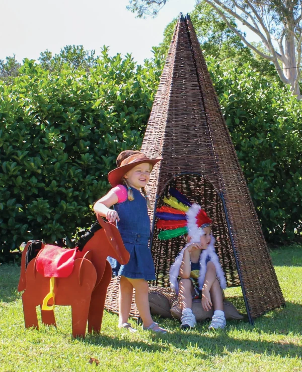 Educational Toys Wicker Wigwam