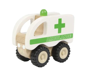 Educational Toys Wooden Ambulance Toy